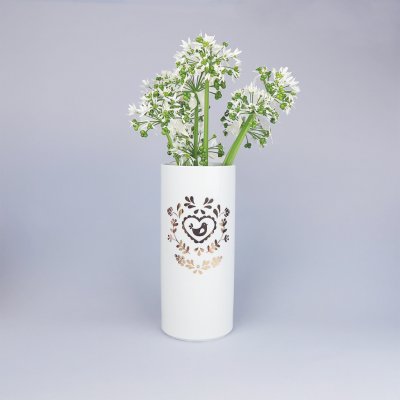 Pozlacená porcelánová Váza Folklor – Hledejceny.cz