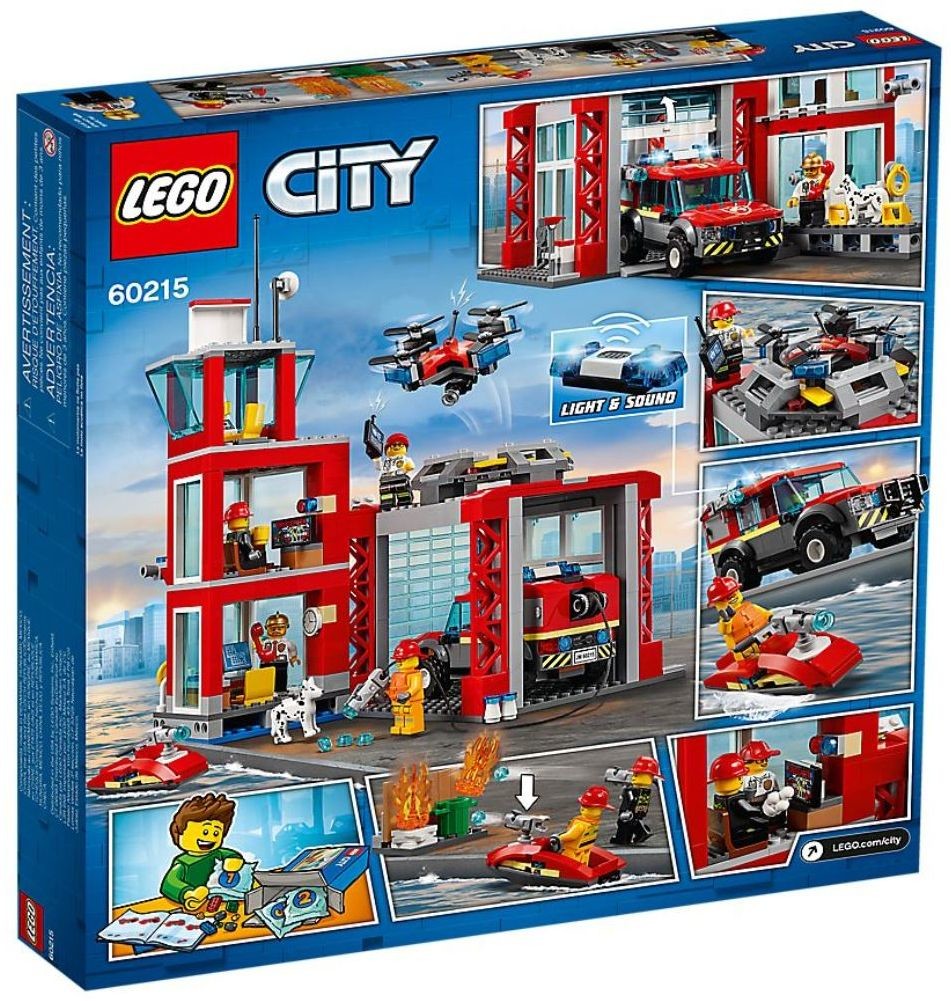 LEGO® City 60215 Hasičská stanice od 1 499 Kč - Heureka.cz