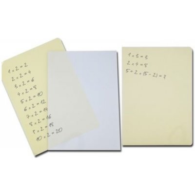 Složka popisovací A4 Popisovací folie A4 na pracovní listy – Zboží Dáma