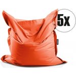 SakyPaky 5 sedacích vaků Kanafas oranžová – Sleviste.cz