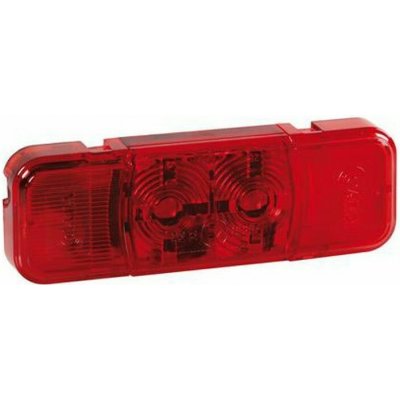 Světlo poziční boční 2 LED 24V R-14 červené – Hledejceny.cz
