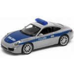 Teddies Auto Welly policie Porsche 911991 Carrera S kov/plast 12cm volný chod 12ks – Zboží Dáma