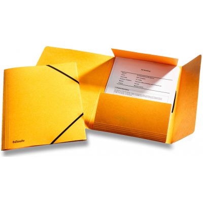 Esselte Rainbow - prešpánové desky - žlutá A4 – Zboží Živě