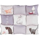 Trixie Pelech podložka Patchwork – Zboží Mobilmania