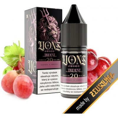 Lions Juice Trident Salt 10 ml 10 mg – Zboží Mobilmania