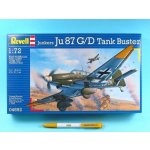 Revell Model Kit Plastic plane 04692 Junkers Ju87 G D Tank Buster 1:72 – Hledejceny.cz