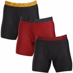 Under Armour M UA Perf Tech 6in - 3pk - tmavý mix