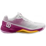 Wilson Rush Pro 4.0 Clay Women White/Rouge/Saffron – Zbozi.Blesk.cz