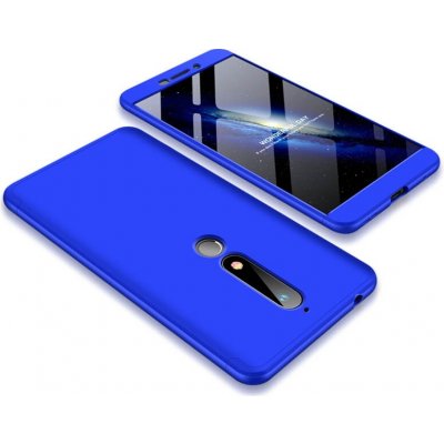 PROTEMIO 9829 360° Ochranný obal Nokia 6.1 modrý
