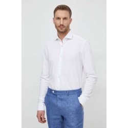 Boss bavlněná košile regular s italským límcem 50513647 bílá