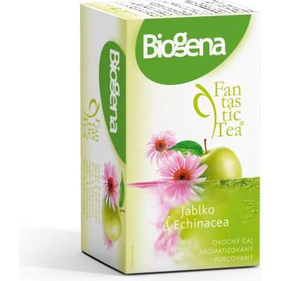 Biogena Ovocno bylinné čaje Fantastic Tea Jablko & echinacea 20 x 2 g – Hledejceny.cz