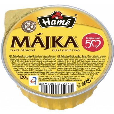 Hamé Májka, paštika 120g – Zboží Dáma