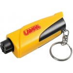 Lampa Italy přívěsek na klíče Bezpečnostní do auta s kladívkem a řezačem pásu escape – Zboží Dáma