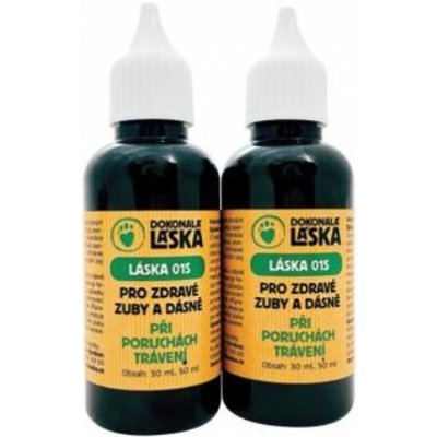 LÁSKA 01S Pro zdravé zuby a dásně psů 100 ml – Zbozi.Blesk.cz