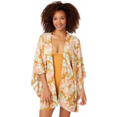 Rip curl Always Summer Kimono Gold Žlutá – Zboží Mobilmania