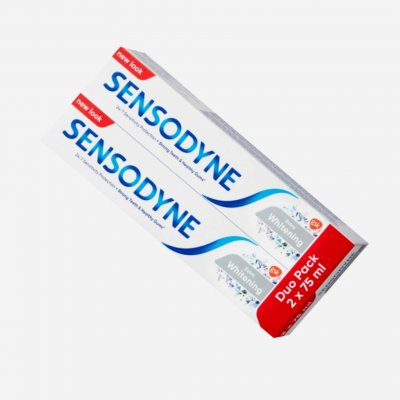 Sensodyne Extra Whitening 2x 75 ml – Zbozi.Blesk.cz