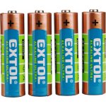 Baterie ULTRA+ 4ks AA 1.5V EXTOL ENERGY 42011 – Zboží Živě