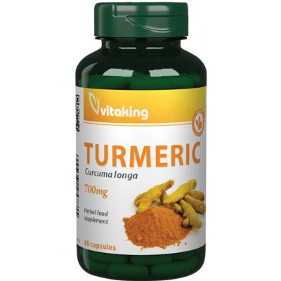Vitaking Turmeric 700 mg 60 kapslí – Hledejceny.cz