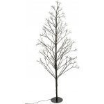 Atmosphera Umělý vánoční stromeček s LED osvětlením 120 cm zelený – Hledejceny.cz