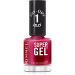 Rimmel Super gel gelový lak na nehty bez užití Uv Led lampy odstín Pink To The Berry 014 12 ml – Sleviste.cz