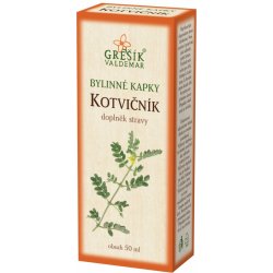 Natura Kotvičník kapky 50 ml 35 % líh