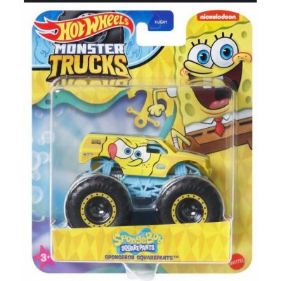 Mattel Hot Wheels Monster Trucks tematický truck HJG41 Spongebob Squarepants – Zbozi.Blesk.cz