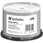 Verbatim CD-R 700MB 52x, printable, cakebox, 50ks (43745) – Hledejceny.cz