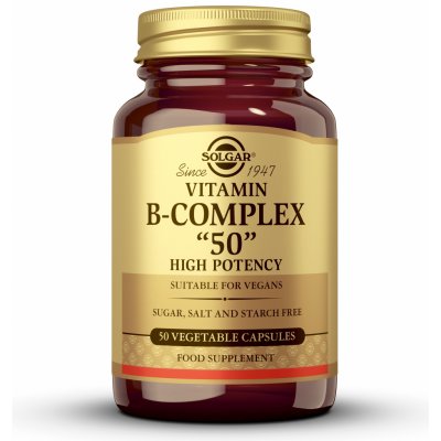 SOLGAR Vitamin B-Complex "50" 50 kapslí – Hledejceny.cz