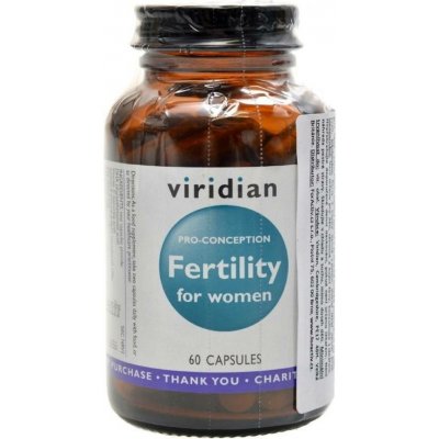 Viridian Fertility for Women 120 kapslí – Hledejceny.cz