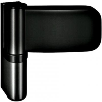 Simonswerk Dveřní pant SIKU 3D K 3030 RAL9005 černá matná, 15-19 mm, 3ks – Sleviste.cz