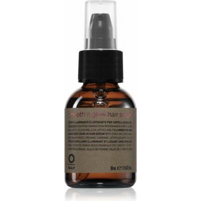 Oway Smooth'n glow Hair Serum uhlazující sérum pro lesk a hebkost vlasů 50 ml – Hledejceny.cz