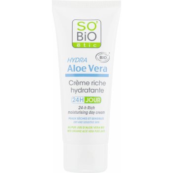 So´Bio Bio krém bohatě hydratující denní aloe vera 50 ml