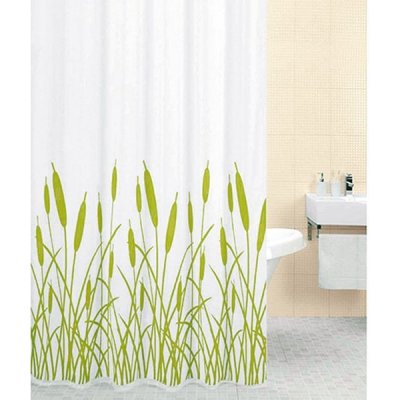 Venus Sprchový závěs Rákos 200 x 180 cm textil 22936686 – Zboží Dáma