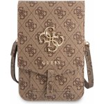 Pouzdro Guess PU 4G Metal Logo Phone Bag hnědé – Sleviste.cz