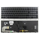 česká klávesnice HP Elitebook 750 755 G5 850 G5 G6 zbook 15u G5 černá/stříbrná CZ/SK podsvit trackpoint – Zboží Živě