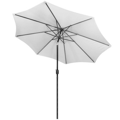 SPRINGOS SUNNY GU0034 Zahradní slunečník 290 cm, světle šedý – Hledejceny.cz