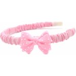 Čelenka s plastovou mašlí Barva: červená – Zbozi.Blesk.cz