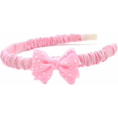 Čelenka s plastovou mašlí Barva: červená – Zbozi.Blesk.cz