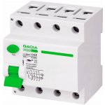 Proudový chránič 25A, 30mA, 4P, typ AC Gacia – Sleviste.cz