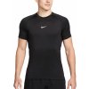 Pánské sportovní tričko Nike NP DF TIGHT TOP SS černé