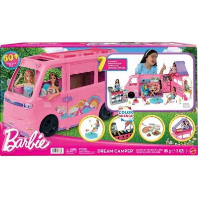 Mattel Barbie Karavan snů se stanem HRJ78 – Zboží Dáma Mattel Barbie Karavan snů se stanem HRJ78 – Zboží Dáma
