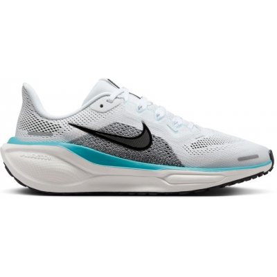 Nike Air Zoom Pegasus 41 Road Running Shoes Juniors White/Blue – Zboží Mobilmania