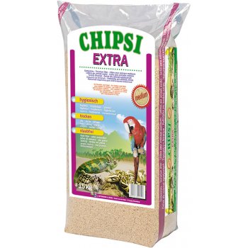 Chipsi Extra stelivo z bukového dřeva Medium střední zrnitost 15 kg