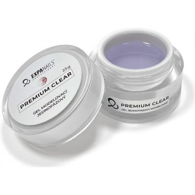 Expa nails gel premium clear jednofázový 50 g – Zboží Mobilmania