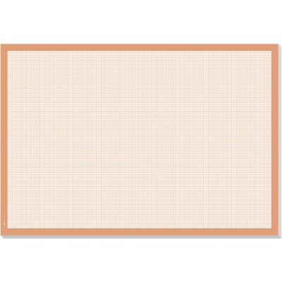 Sigel Graph HO270 bílá / oranžová 595 mm x 410 mm – Zboží Dáma