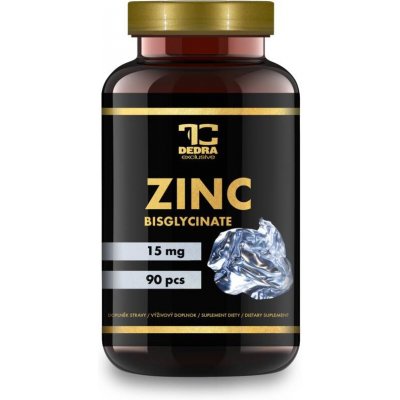Dedra Zinek Bisglycinát 15 mg 90 kapslí – Hledejceny.cz