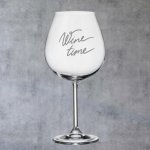 Ahome CZ Čirá sklenice na víno Dneska si to zasloužím 450 ml – Zboží Dáma