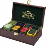 Ahmad Tea Keeper luxusní dřevěná kazeta 8 x 10 x 2 g – Zboží Mobilmania