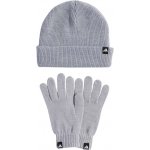 adidas dámský set čepice a rukavice Glove + beanie 2 Pcs. Set light grey heather/white Šedá – Hledejceny.cz