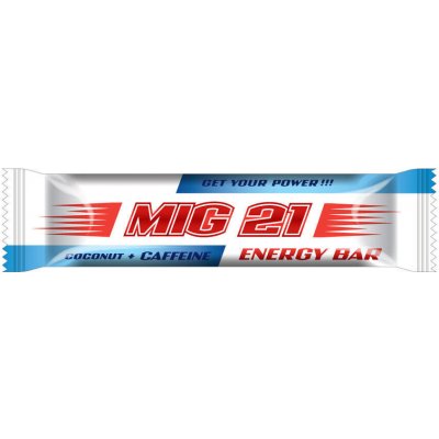 MIG 21 Energy Bar s kofeinem 55 g – Zboží Dáma